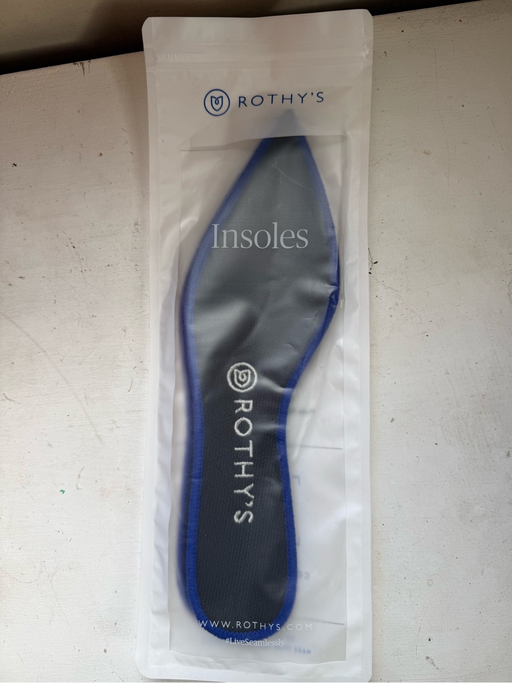 Rothys The Point Replacement Insoles Inserts Size 8.5 New